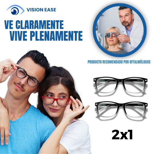 LENTES MULTIFOCALES VISION EASE - COMPRA 1 Y RECIBE 1 GRATIS