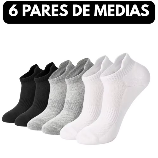 6 PARES DE MEDIAS