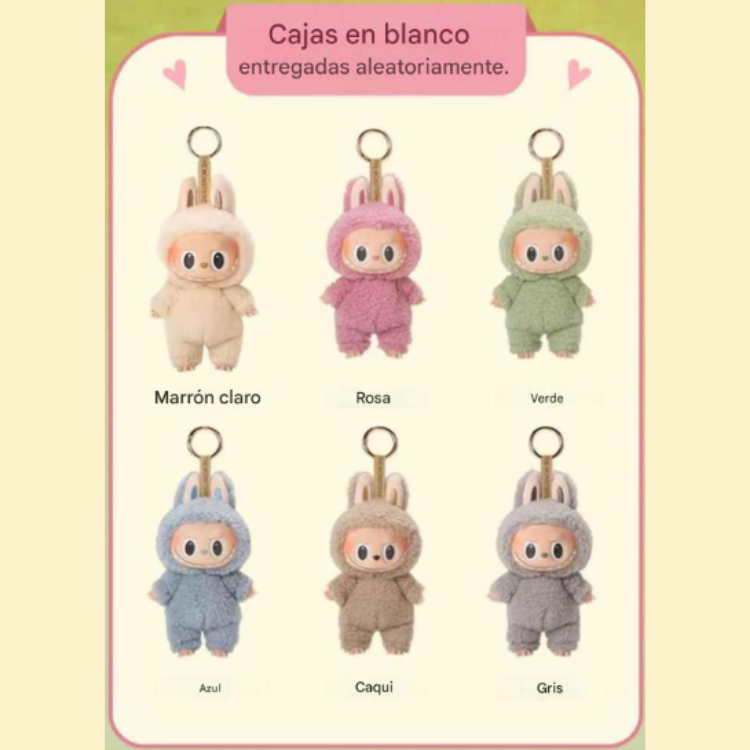 Labubu Mixtery box - 1 Colgante de Peluche Sorpresa