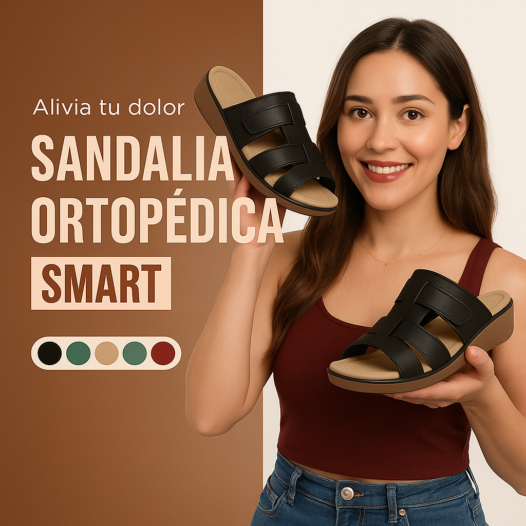 SANDALIAS ORTOPÉDICA SMART