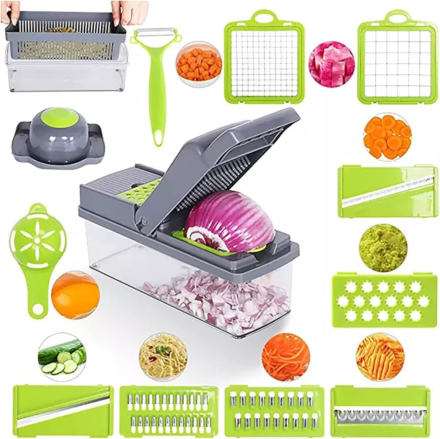 EASYCHOP® Cortadora De Verduras Y Frutas (14 En 1)