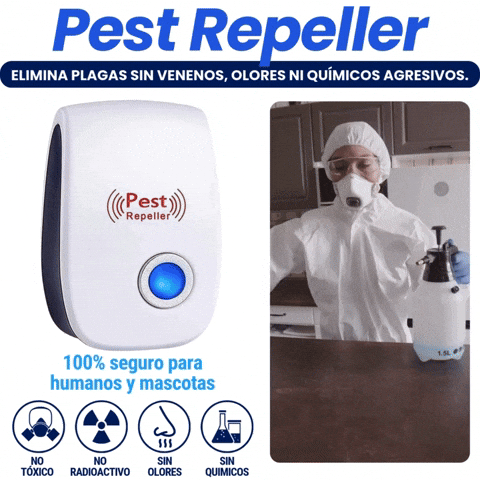 REPELENTE ULTRASONICO PARA INSECTOS -  PEST REPELLER™ COMPRA 1 Y LLEVA 3
